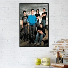 1pc /3pcsWall Arts Posters Optional Frame Modern Singer Bullet For My Valentine X Canvas Wall Art Modern Family Bedroom Decoration Poster Contemporary Room Decor - Multicolor - View 64