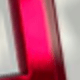 cristal con rojo