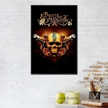 1pc /3pcsWall Arts Posters Optional Frame Modern Singer Bullet For My Valentine X Canvas Wall Art Modern Family Bedroom Decoration Poster Contemporary Room Decor - Multicolor - View 62