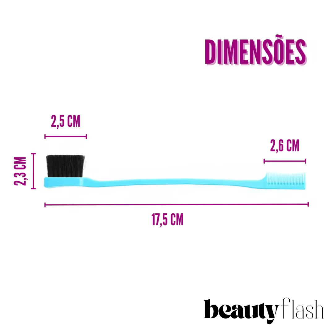 Beauty Flash Finishing Wave Brush Curl Definition And Finishing For Kinky Curly Hair (Black) - Multicolor - View 3