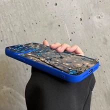 Glow In The Dark Butterfly Phone Case For  Galaxy A06 A16 A55 A54 5G A52 A53 A14 A34 A15 A35 S21 FE S25 S22 S23 S24 Ultra - 2_Dark Grey - View 4