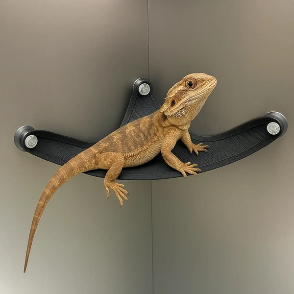 New Lizard Hammock, Reptile Mesh Breathable Hanging Bed, Reptile Cooling Hammock For Summer, Small Pet Hammock