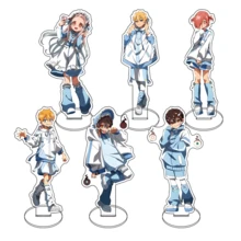 Anime Toilet-Bound Hanako-Kun 1 Stück 15cm Acryl Ständer, exquisite Schreibtisch Dekoration, Halloween Dekoration/Weihnachtsgeschenk, Schutzfolien auf Vorder- und Rückseite - Verschiedenfarbig - Übersicht 2