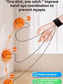 1/3/4件腕力球带绳/不带绳健身球摇摆球腕力球手眼协调锻炼玩具户外运动玩具，减压玩具，安全灵活，室内玩具，节日礼物，桌边装饰，沙盘游戏玩具，静态景观，老年人健身玩具