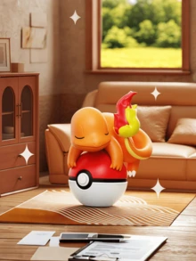 卡通正版夜光摆件，皮卡丘卡通，极具吸引力的流行桌面小雕像。