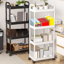 Children's Multi-Purpose Five-Layer Plastic Storage Rack From Toy Storage To School Supplies Organization Baby Growth Storage Rack Home Space Saving Artifact