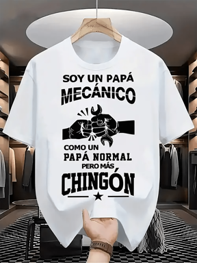 Playeras de Hombre, Top Casual para Verano, Ropa de Hombre Algodón 100% MC, 180gsm, CR, Suave Transpirable, Lavable a Máquina