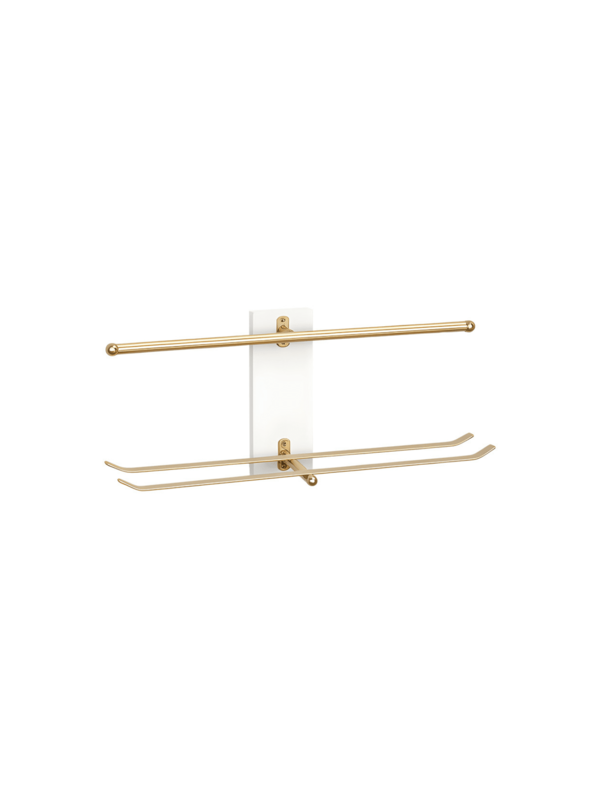 1pc New Jewelry Organizer Wall Mount Necklace, Bracelet, Earring, Headband, Accessory Display Rack