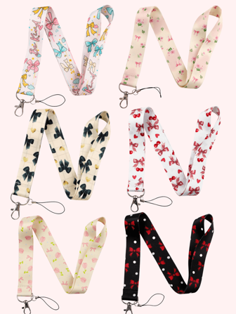 1 st. rosa körsbärsrosa mönster mobiltelefonsnodd långt band flerfärgat snodd, lämplig för telefonsnoddar, spelkonsoler, kamerasnoddar, dokumentsnoddar, åtkomstkort, transportkort, arbetstillstånd, lokalintyg, konserter, cocktailpartyn etc. Perfekt för pojkvänner, flickvänner, familjemedlemmar, läkare, sjuksköterskor, festpresenter, mobiltelefondekorationer, julklappar med mera. Ryggsäck för skolan biltillbehör söt goth y2k