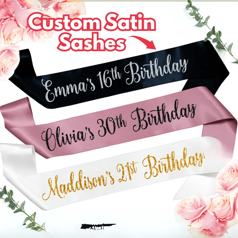 1-40 chiếc khăn choàng sinh nhật có văn bản tùy chỉnh, khăn choàng cô dâu cá nhân hóa cho tiệc độc thân, khăn choàng tùy chỉnh cho mẹ sắp sinh, khăn choàng Sweet 16 tùy chỉnh, khăn choàng sinh nhật cho nữ hoàng, khăn choàng nghỉ hưu, khăn choàng Ngày của mẹ, thích hợp làm quà tặng sinh nhật, cuộc thi sắc đẹp, đám cưới, ngày lễ tình nhân, tiệc độc thân, tiệc cô dâu, quà tặng lý tưởng cho tiệc độc thân, phù dâu, bà mẹ tương lai - Nhiều màu - Xem 1