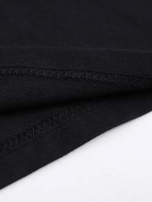 Camiseta de regalo del Día del Padre para hombres, marido, papá, protector, héroe - regalo divertido para papá, regalo para tejedores, regalo para músicos - Negro - Ver 2