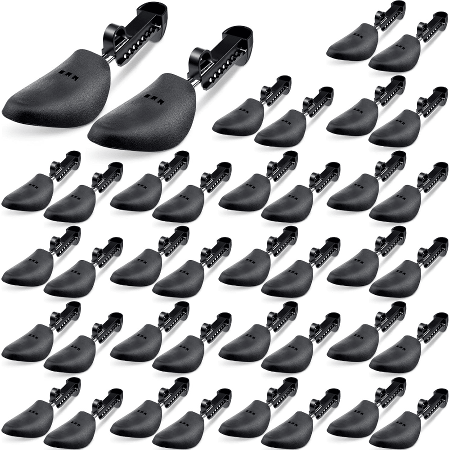 Local Delivery- 20 Pairs Plastic Shoe Stretcher Adjustable Shaper Stretchers Portable Shoe Trees Shoes Boot Holder For Men Women
