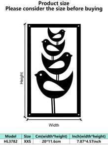 1PC Anti-Rust Iron Sheet Cut Metal Wall Art Egyptian Eye Of Horus Amulet Geometric Line Decor Home Decor For Halloween & Christmas