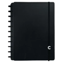 Black Smart Notebook - LARGE 215mm X 280mm - Black - View 1