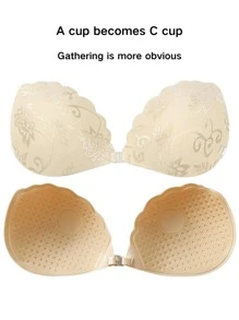 Biustonosz koronkowy do damskiej sukni ślubnej, biustonosz push-up, cienki styl, odpowiedni do damskiej bielizny i akcesoriów do damskiej bielizny