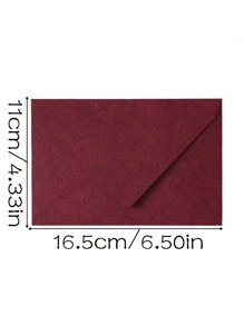 16 piezas, juego de papelería con sobre de textura simple, sobre de oficina de uso múltiple a la moda, sobre para invitación de boda, día de San Valentín, confesión, tarjeta de regalo de Año Nuevo para amigos, invitación a fiesta de Navidad, sobre de bendición de regalo, sobre para bendición manuscrita de aniversario