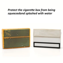 IQOS 烟盒保护套 防压防潮防变形 兼容IQOS Iluma One、2、3、4、5、6代烟盒 PC收纳盒 轻薄简约设计 吸烟配件 适用于所有IQOS型号 送给爱人的礼物 父亲节 情人节 生日