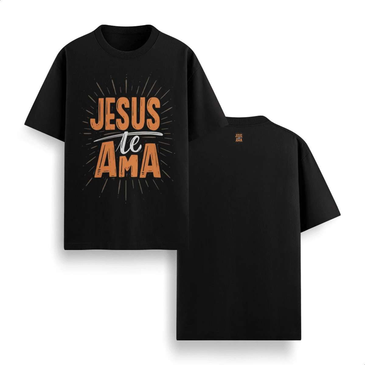 100% Cotton Unisex Christian Jesus Christ Loves You T-Shirt