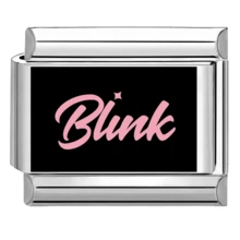 1PC Stainless Steel Italian Module Bracelet Components, Featuring Various Printed Patterns, DIY Making Jewelry For Bracelet Necklaces, Can Be Freely Matched With Different Styles