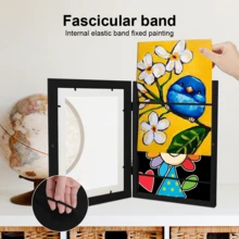 2pcs  A4 Art Display Frame Photo Picture Crafts Poster Storage Frames Drawing - White 2 - View 6