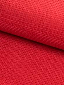Etamine Fabric For Embroidery 1.40m Wide - Various Colors And Sizes - Red - View 1