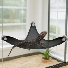 New Lizard Hammock, Reptile Mesh Breathable Hanging Bed, Reptile Cooling Hammock For Summer, Small Pet Hammock