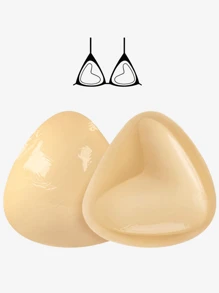 Double-Sided Adhesive Breast Pads, Push-Up And Lift-Up Design, Waterproof Adhesive Cups, Suitable For Bra Padding And Breast Enhancement Products (Women's Gifts | Christmas, Valentine's Day).