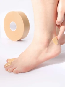 1Rolls ,Adhesive Blister Tape Pads,Anti-Wear Blister Prevention Heel Pads Foam Tape,Waterproof Moleskin For Feet,Blister Tape Foot Care Sticker For Hand Foot Heel Toe Reduce Friction Pain - Yellow - View 3