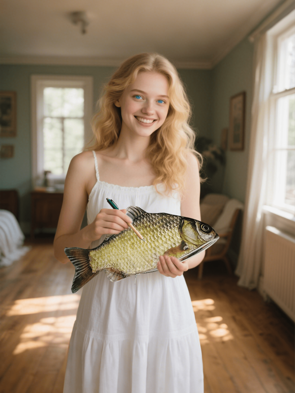 1 Piece Large Creative Imitation Carp Pen Bag Quilted Zipper Pencil Case, Cosmetic Bag, Coin Purse,Kawaii Pencil Cases Cute Pen Holder Pouch For Students Back To School Stationery Supplies Back To School,Back To School,School Supplies,Back To School,School Supplies,Pencil Pouch,School Bag