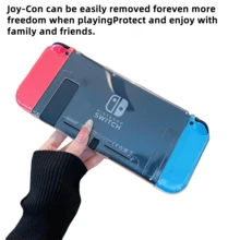 Funda protectora para PC compatible con el modelo OLED 2021 - transparente - Ver 4