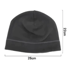 Gorro de lana para deportes al aire libre, resistente al frío y al viento, cálido, para escalada, ciclismo, esquí, correr. Gorro tipo calavera unisex, con velo de malla, resistente a la estática y con rendimiento impermeable.