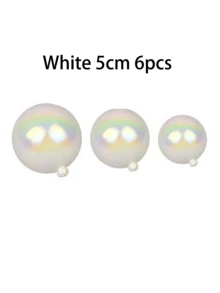 6-18 món trang trí bánh bong bóng nhiều màu sắc, đồ trang trí bánh tự làm, đồ dùng cho tiệc cưới, kỷ niệm, sinh nhật, trang trí bánh nướng, ngày Valentine. - Nhiều màu - Xem 12