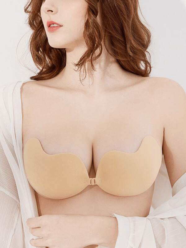 1 Paio Di Coperture Per Il Seno A Forma Di Mango Usa E Getta, Senza Cuciture E Invisibili, Reggiseno Adesivo Per Sollevamento Del Seno, Accessori Di Biancheria Intima Da Donna
