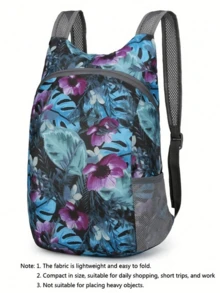 Una mochila plegable para exteriores, modelo nuevo, a prueba de salpicaduras, ultraligera, portátil para viajes y deportes, bolsa plegable, mochila para senderismo, mochila multiusos. - Multicolor - Ver 5