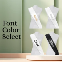 1-40 chiếc khăn choàng sinh nhật có văn bản tùy chỉnh, khăn choàng cô dâu cá nhân hóa cho tiệc độc thân, khăn choàng tùy chỉnh cho mẹ sắp sinh, khăn choàng Sweet 16 tùy chỉnh, khăn choàng sinh nhật cho nữ hoàng, khăn choàng nghỉ hưu, khăn choàng Ngày của mẹ, thích hợp làm quà tặng sinh nhật, cuộc thi sắc đẹp, đám cưới, ngày lễ tình nhân, tiệc độc thân, tiệc cô dâu, quà tặng lý tưởng cho tiệc độc thân, phù dâu, bà mẹ tương lai - Nhiều màu - Xem 5