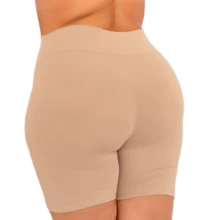 Bermuda Second Skin Women's Short Petticoat Second Skin Shorts - 米色 - 查看 6