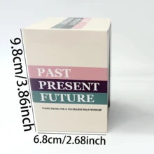 情侣三合一桌游卡 深度对话桌游 亲密情侣解锁温馨沟通时刻 感恩节、情人节、万圣节、圣诞节等节日礼物 - 彩色 - 查看 4