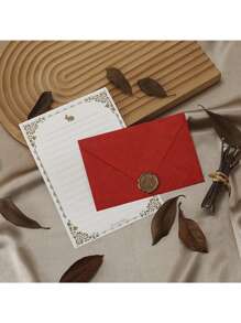 16 piezas, juego de papelería con sobre de textura simple, sobre de oficina de uso múltiple a la moda, sobre para invitación de boda, día de San Valentín, confesión, tarjeta de regalo de Año Nuevo para amigos, invitación a fiesta de Navidad, sobre de bendición de regalo, sobre para bendición manuscrita de aniversario