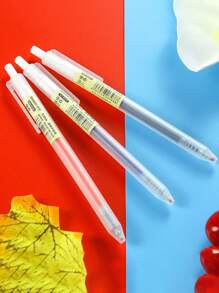 8 Pieces/15 Pieces/Expandable Gel Ink Pen Set: Black/Red/Blue, 0.5mm Fine Point Ball Pen, Office And School Supplies, Student Stationery