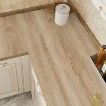 1 Roll Of Peeling And Pasting White Wood Grain Wallpaper, Easy To Clean, Waterproof And Removable Vinyl Contact Paper, Simple DIY Home Decoration For Living Room, Kitchen, Bedroom, Dormitory-Multi-Purpose Furniture Renovation - Yellow - View 8