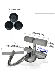Sit-Up Assistant With Suction Cup, Abdominal And Thigh Muscle Training Fitness Accessory - Multicolor - View 2