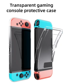 Funda protectora para PC compatible con el modelo OLED 2021 - transparente - Ver 2