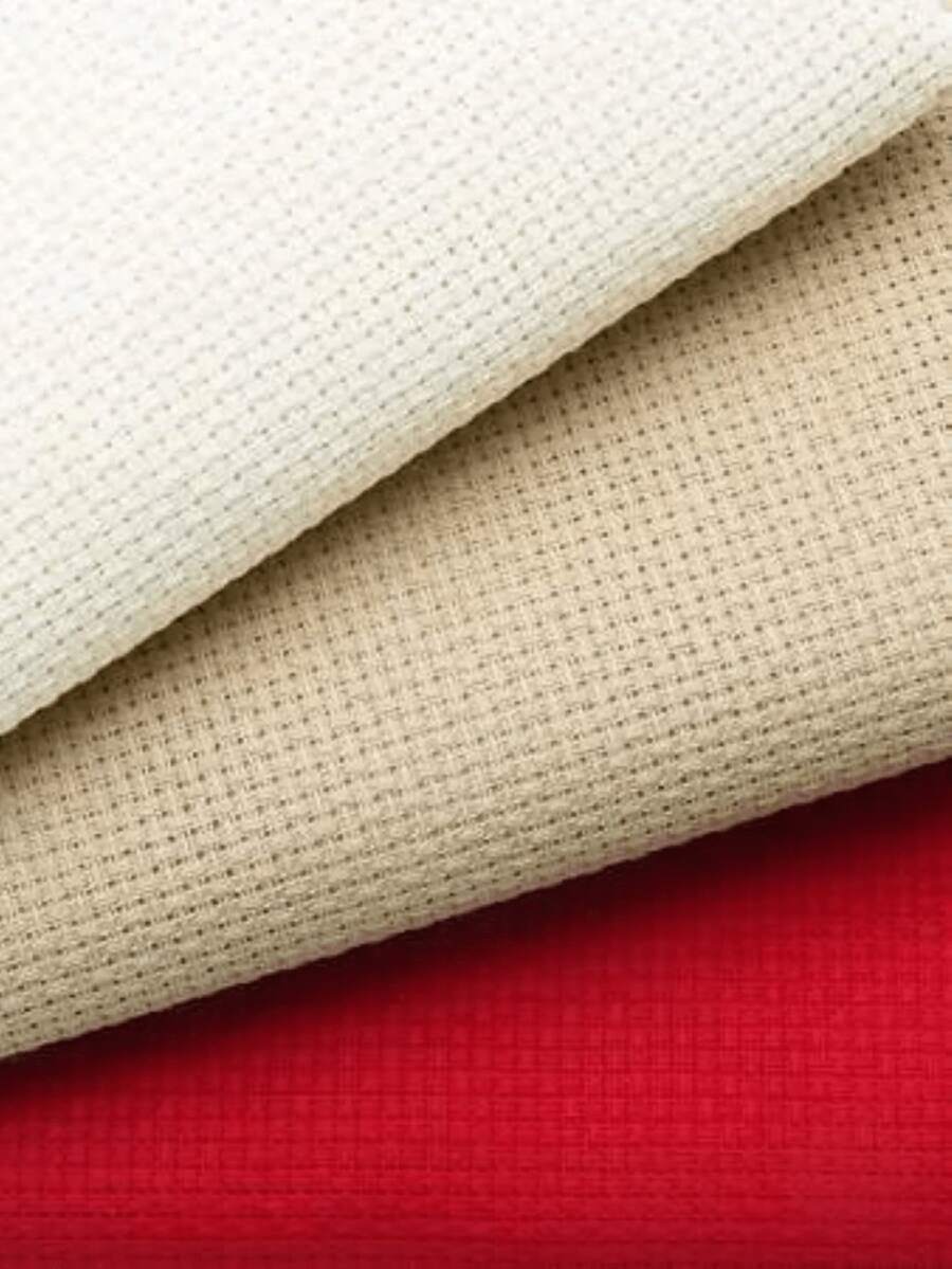 Etamine Fabric For Embroidery 1.40m Wide - Various Colors And Sizes - Beis - Ver 1