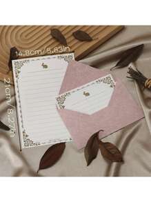 16 piezas, juego de papelería con sobre de textura simple, sobre de oficina de uso múltiple a la moda, sobre para invitación de boda, día de San Valentín, confesión, tarjeta de regalo de Año Nuevo para amigos, invitación a fiesta de Navidad, sobre de bendición de regalo, sobre para bendición manuscrita de aniversario