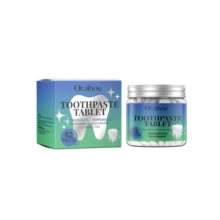 62片装旅行装草本薄荷牙膏口香糖，深层清洁口腔污渍，持久清新口气，去除异味，口腔护理片，方便旅行和日常使用，适合男士、女士和家庭 - 彩色 - 查看 16