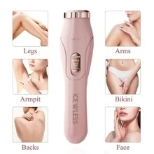 Set eléctrico multifuncional 3 en 1 para el cuidado de la belleza de la mujer: afeitadoras, afeitadoras de axilas, recortadoras de vello nasal eléctrico, removedores de cabello intercambiables de múltiples cabezales, recortadoras de barba para hombres, afeitadoras para partes íntimas portátiles, para uso en todo el Body, regalo para vacaciones