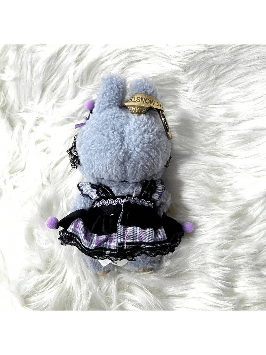1set Of 2pcs Cosplay Kuromi 15cm, 16cm, 17cm Doll Clothing Accessory Set, Suitable For 6.63-Inch To 6.67-Inch Dolls, Clothes Only (No Doll Included), Birthday Gift, Festival, Easter, Holiday Gift (Style And Ribbon Color Random)
