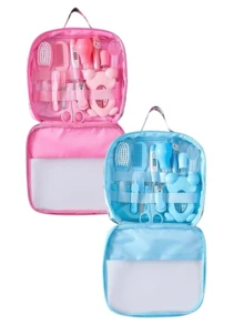 Essential Baby Care Kit For Newborns-Complete Set Nail Hair And Health - Rosa - Ver 3