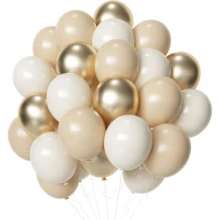 Baby Shower Gender Reveal Kit With 125 Peach Sand And Gold Balloons - Nhiều màu - Xem 1