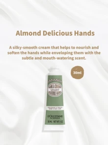 Kem dưỡng da tay L'OCCITANE Shea Butter 30ml + Kem dưỡng da tay L'OCCITANE Almond Delicious Hands 30ml + Kem dưỡng da tay L'OCCITANE Rose 30ml + Kem dưỡng da tay L'OCCITANE Neroli & Orchidee Perfumed 30ml + Kem dưỡng da tay L'OCCITANE Grape & Cherry Blossom 30ml + Kem dưỡng da tay L'OCCITANE Cherry Blossom 30ml - Màu hạnh nhân ngọt*1 - Xem 2